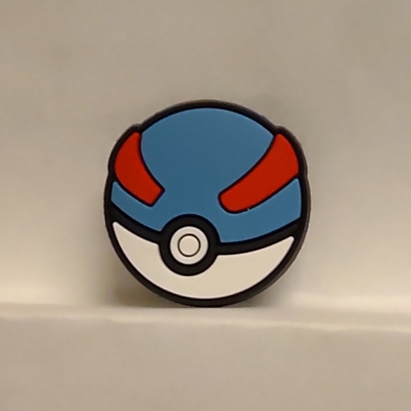 5/$5 Pokemon Great Ball Croc Shoe Charm - Picture 1 of 3